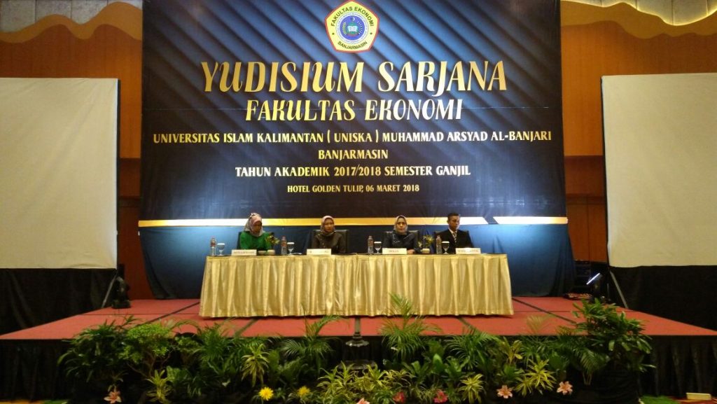 Yudisium Sarjana Fakultas Ekonomi Ganjil 2017/2018